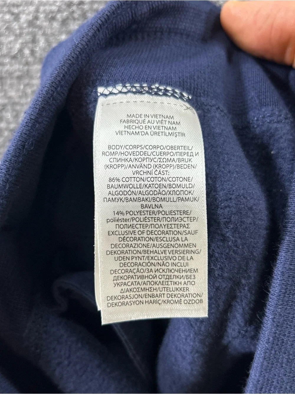 Polo Ralph Lauren Sweatpants Mens 2XL Navy Drawstring Gold Pony Logo Straight